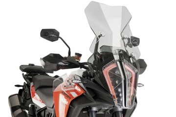 PUIG KTM 1290 ТЕМНОЕ МОТОЦИКЛОВОЕ СТЕКЛО ЧЕРНОЕ