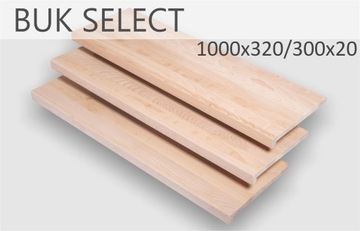 nakładki buk select na stopnie 1000x320x20/40