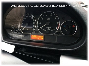 ALU RÁMEČKY NA BUDÍKY BMW E38 E39 X5 E46
