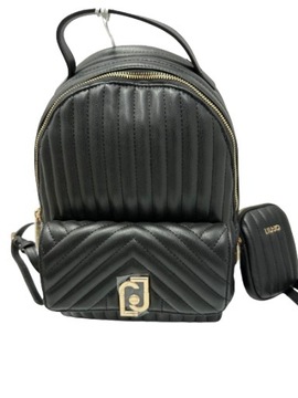 PLECAK DAMSKI LIU JO BACKPACK SASZETKA CZARNY MIEJSKI