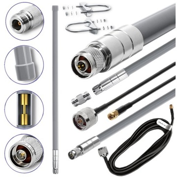 ANTENA LoRa 5.8 dBi 50cm KABEL 3m ZEWNĘTRZNA IP67