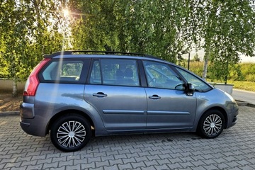 Citroen Grand C4 Picasso I 1.8 16V 125KM 2007 Citroen C4 Grand Picasso 1.8i GAZ 7 Osób, zdjęcie 7