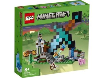 LEGO 21244 Minecraft Bastion miecza