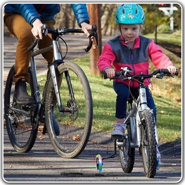 КОМПЛЕКТ БОКОВЫХ КОЛЕС С ПОДДЕРЖКОЙ ДЛЯ ВЕЛОСИПЕДА КОЛЕСА + НАПРАВЛЯЮЩИЕ ДЛЯ ВЕЛОСИПЕДА