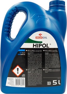 ORLEN OIL HIPOL GEAR OIL GL-4 80W90 5л
