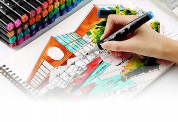 НАБОР АЛКОГОЛЬНЫХ МАРКЕРОВ ИЗ 48 ШТ. В КОРОБКЕ ARTISTIQ TOUCH COOL PRO+ BAG