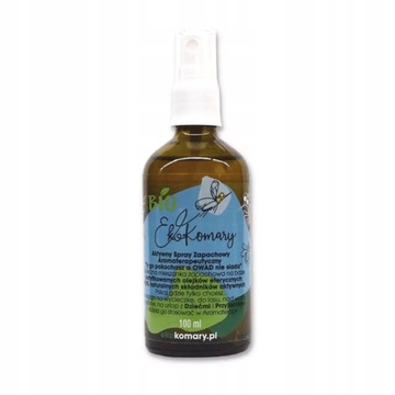 Spray na komary meszki kleszcze BIO 100 ml EKO KOMARY