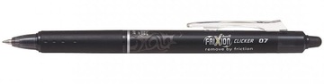 Pióro kulkowe Frixion Długopis ścieralny Clicker 0,7 mm czarny Pilot