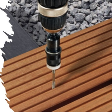 Шурупы из нержавеющей стали А2 старое золото 5,0x_60 уп. 850 шт + сверло-крестовина BITS