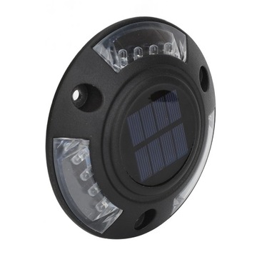 Słoneczna lampa dokująca 12 diod LED Słoneczna lampa podjazdowa