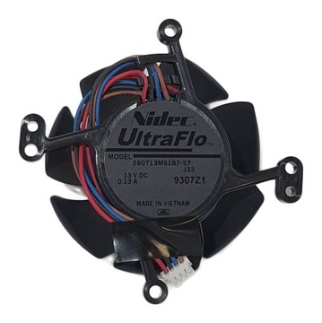 Wentylator Nidec UltraFlo E60T13MS1B7-57 J33 13V