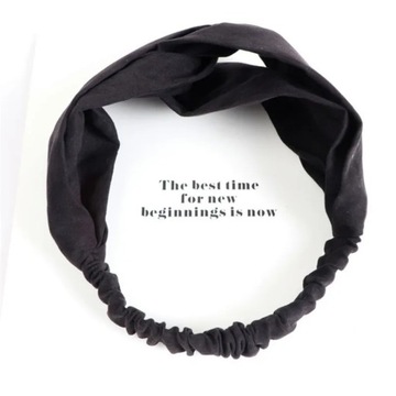2023 Women Knitted Cross Hair Bands Wash Head