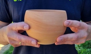 ГЛИНЯНАЯ ПОКРЫТКА, керамический шар, 14 см, песок