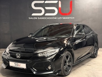 Honda Civic X Hatchback 5d 1.5 VTEC Turbo 182KM 2017 Honda Civic 1.5 T 182 KM Sport CarPlay Kamera Full Led Nawigacja PDC SSU