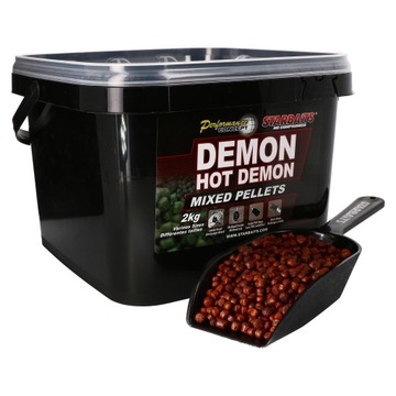 Карповая прикормка в гранулах Starbaits Hot Demon Mixed 2 кг