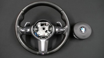 BMW F15 F30 F32 KIEROWNICA M-PAKIET ŁOPATKI GRZANA PODGRZEWANA AIRBAG