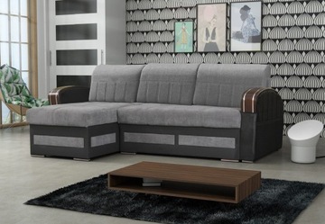 SOLIDNY SZARY NAROŻNIK MARTIN BIS 238x147 MODNY