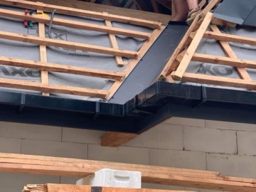 KROP PVC LEJ SPUSTOWY Rynna Kwadratowa135/80 BIAŁY 9010