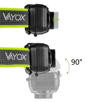 СВЕТОДИОДНАЯ ФАРА АККУМУЛЯТОРНАЯ ФАРА USB-C ЛЕГКАЯ ZOOM 800 лм PRO VAYOX