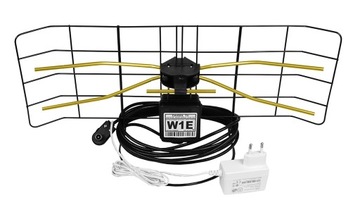 САМАЯ МОЩНАЯ ВНУТРЕННЯЯ АНТЕННА DVB-T2 MUX8 TV FM 4K W1E ИМПУЛЬСНЫЙ БЛОК ПИТАНИЯ