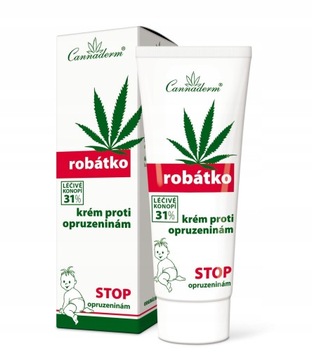 Robatko Krem na odparzenia Cannaderm CBD