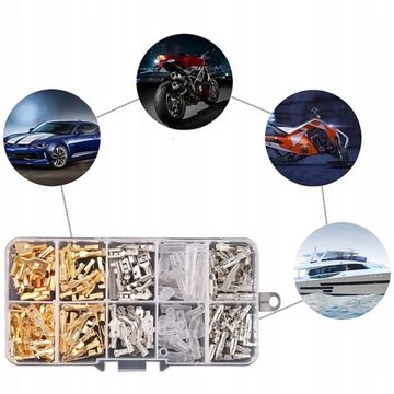 НАБОР АВТОМОБИЛЬНЫХ РАЗЪЕМОВ 150 ШТ.