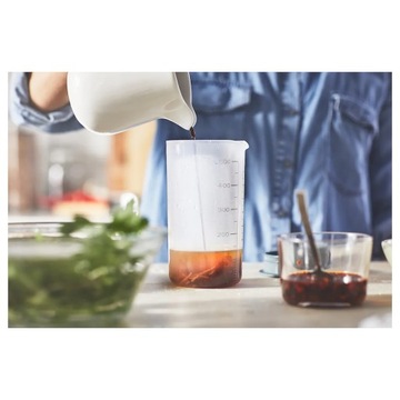 Шейкер ИКЕА СТАНДАРТМОТТ, с маркировкой, мерный стакан 500 мл