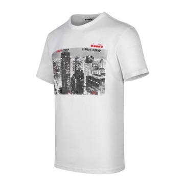 KOSZULKA DIADORA SKYLINE T-SHIRT MEN WHITE XL