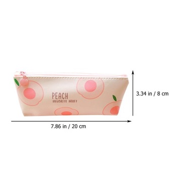 2 шт. креативный холщовый пенал на молнии для женщин