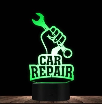 Светодиодная настольная лампа PLEXIDO Car Workshop