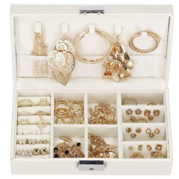 КОРОБКА-ОРГАНИЗАТОР ДЛЯ ЮВЕЛИРНЫХ УКРАШЕНИЙ ЭЛЕГАНТНЫЙ ФУТЛЯР ДЛЯ КАССЕТЫ