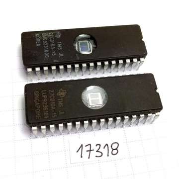 Память EPROM 27C010 1 Мбит 150 нс CDIP32UV Texas Instruments TMS27C210A