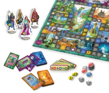 GRA PLANSZOWA SMOCZY KRYSZTAŁ FANTASY Edgard Games