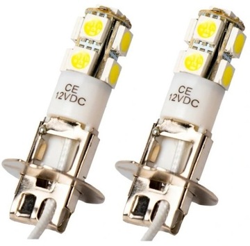 ŻARÓWKA H3 LED 9-SMD światła 12V 24V
