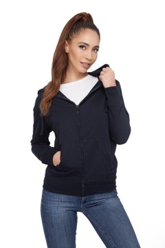 Bluza Damska z Kapturem na suwak 5 kolorów r. XXL