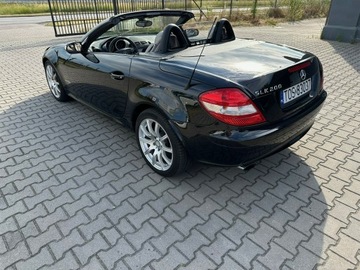 Mercedes SLK R171 Roadster 1.8 (200 Kompressor) 163KM 2007 Mercedes SLK 200 1.8B, Stan idealny, ALu17, zdjęcie 7