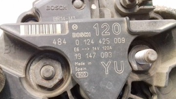 ALTERNÁTOR 0124425009 13147093 OPEL ASTRA G II 1.6 16V 98-
