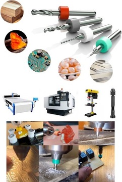 10 шт. x МАЛЕНЬКИЕ МИНИ-СВЕРЛА 0,30-1,20 мм ТВЕРДОСПЛАВНЫЕ ПЕЧАТНЫЕ ПЛАТЫ WIDIC МОДЕЛИРОВАНИЕ