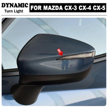 LAMPA KONTROLA SMĚROVKA ZRCÁTKO DO MAZDA CX-3 CX3 16-19