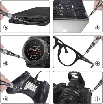 Uniwersalny zestaw precyzyjnych śrubokrętów wkrętaki 115w1 TORX BITY ETUI