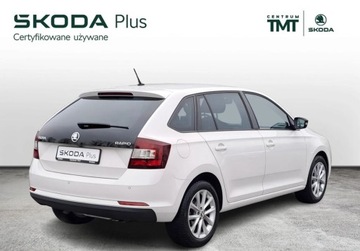 Skoda Rapid II Liftback Facelifting 1.0 TSI 110KM 2019 Skoda RAPID REZERWACJA Style Climatronic Tempomat Grzane fot Kamera SalonP, zdjęcie 4