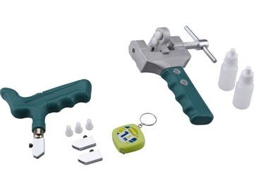 Набор ножей для резки, разбивания стекла и плитки.