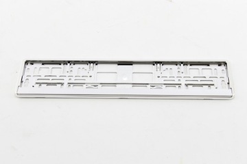 2 РАМКИ ДЛЯ НОМЕРНЫХ ЗНАКОВ, ГЛЯНЦЕВЫЙ ХРОМ + 2 комплекта. БЕСПЛАТНЫЕ винты!!!