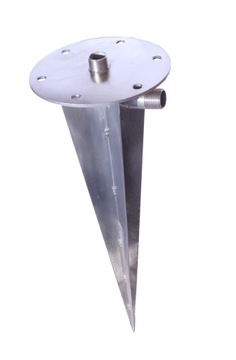 KRAN HYDRANT OGRODOWY 70 CM INOX SŁUPEK.