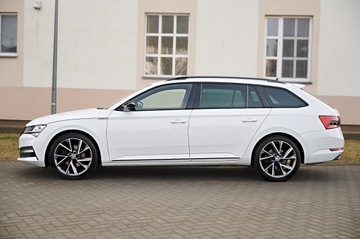 Skoda Superb III Kombi Facelifting 2.0 TDI SCR 200KM 2021 SPORTLINE __ 200KM__ BIAŁA PERŁA, zdjęcie 7