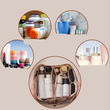 ОРГАНИЗАТОР МУЖСКАЯ ЖЕНСКАЯ ДОРОЖНАЯ КОСМЕТИЧЕСКАЯ СУМКА ПУ НОВАЯ