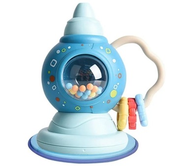 ПОгремушка-прорезыватель ЦВЕТНАЯ ТРУБА 10 СМ СЕНСОРНАЯ