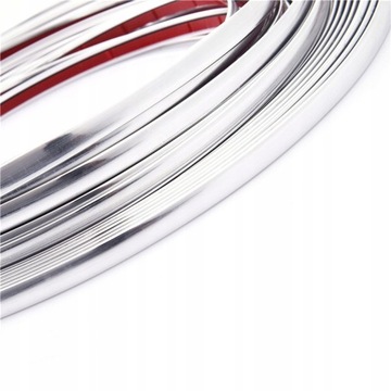 LISTWA OZDOBNA TAŚMA CHROM CHROMOWANA LISTWY 21mm