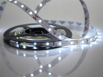 Белая светодиодная лента 10м 600, различные типы, один рулон