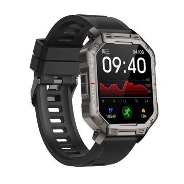 Smartwatch Męski Hagen HC49.14.534 czarny pasek